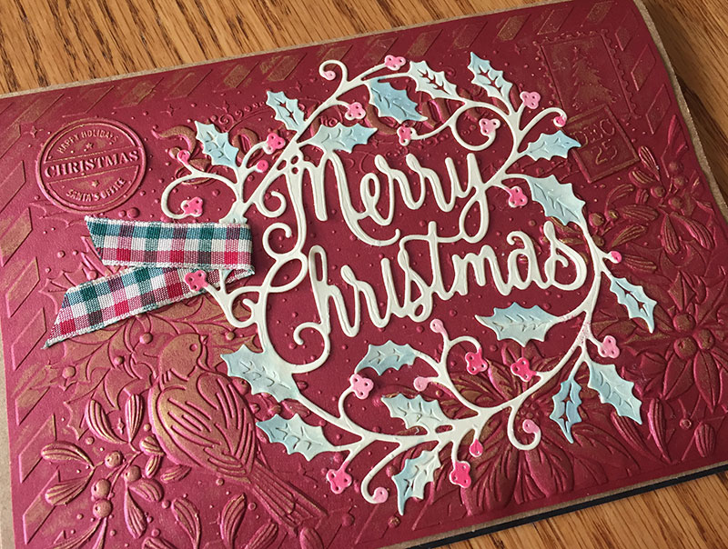 Crafter's Companion 3D Holiday Embossing Folders Gemini Folders Card Making  Embossing Folders Christmas 